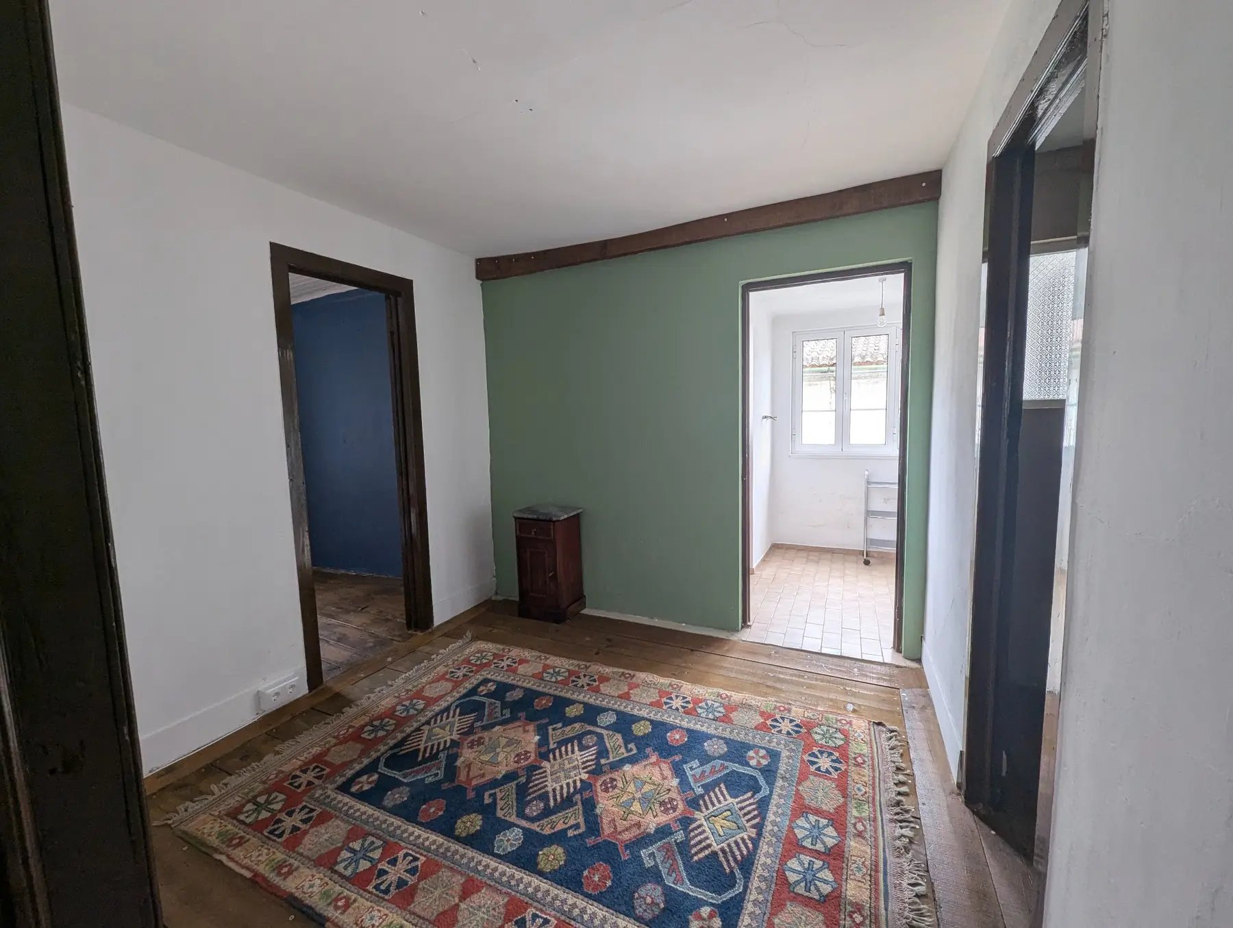 Divisão central no piso superior da Casa da Tulha
