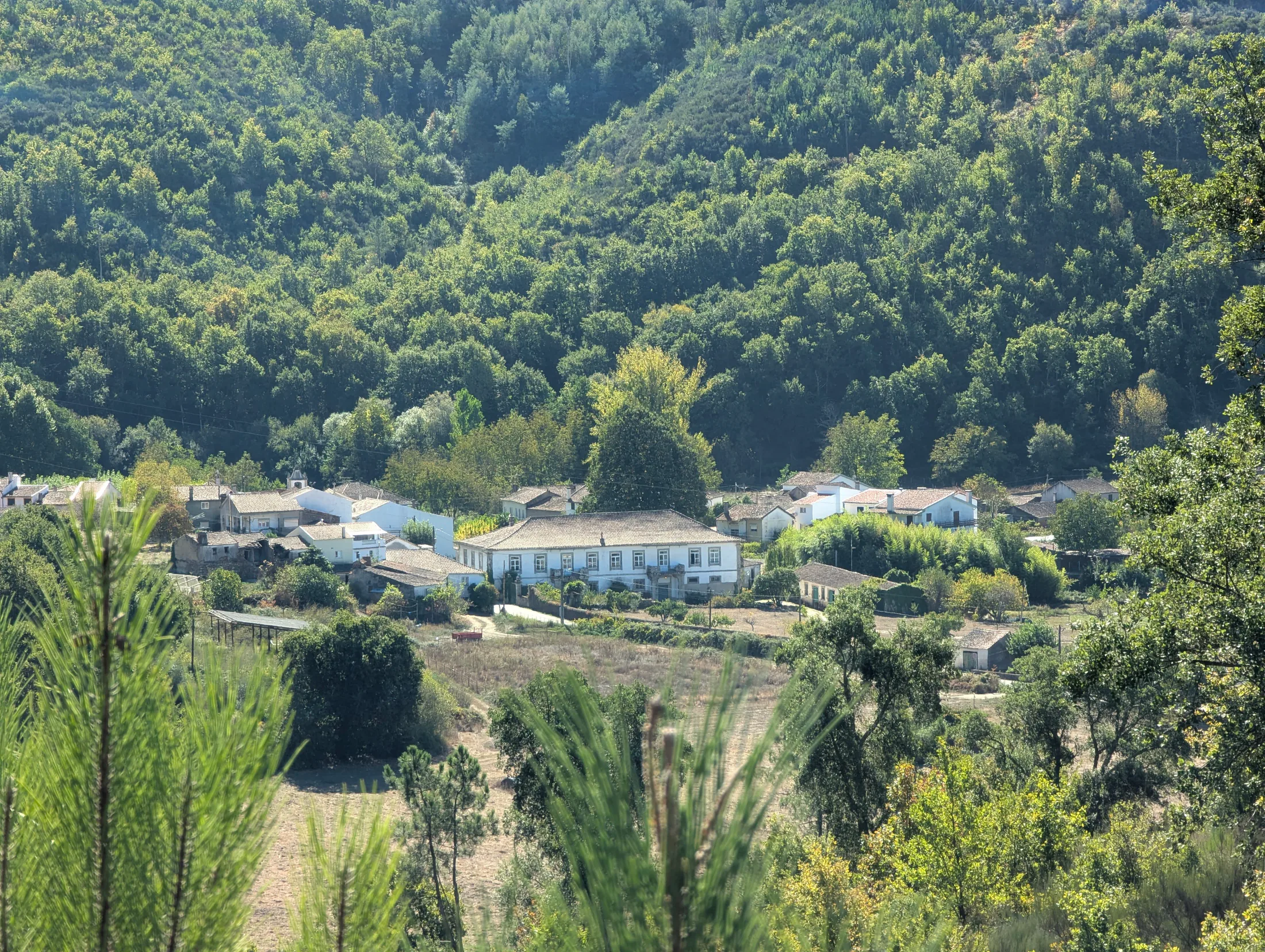 View from Valverde towards the Solar and the Pisao valley